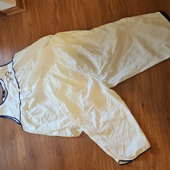 VINTAGE Look PAJAMAS 1950s STYLE nwot MED - Picture 2 of 6